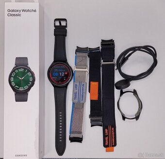 Samsung watch 6, black, 47mm, komplet, záruka - 4