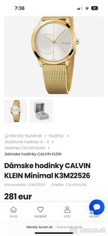 Dámske hodinky Calvin Klein - 4