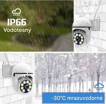 IHNEĎ K ODBERU- Wi-Fi Bezpečnostná Kamera + 64 GB SD karta - 4