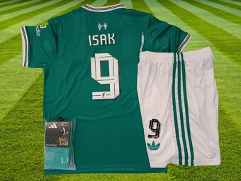 detský futbalový dres Alexander ISAK – Liverpool FC zelený - 4