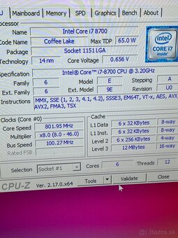 Herne pc i7 8700 - 4