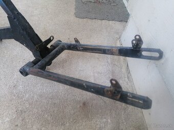 Predám rám so zadnou vidlicou na Jawa 23 mustang - 4