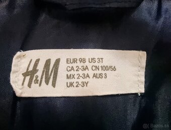 Zimná bundička veľkosť 98 - 4