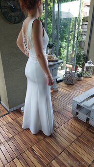 Popolnočné šaty/svadobné šaty - 4