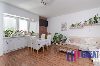 PREDAJ - 3 izbový byt, 2 garáže, 2 park.miesta, záhrada - 4