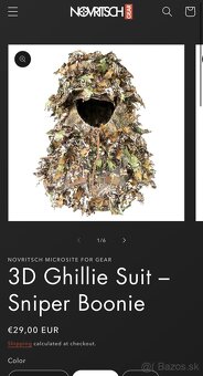 Novritsch 3D Ghillie/Hejkal Amber - 4