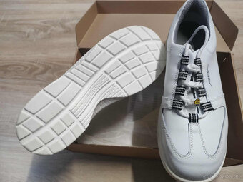 Pracovné topánky špeciálne biele - 4