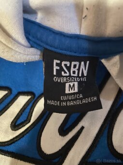 Modro-biela mikina New York - 4