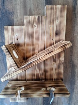 Nástenný držiak na víno/destilát - 4