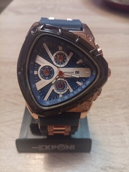 Nádherné pánske moderné hodinky.. mohutné - 4