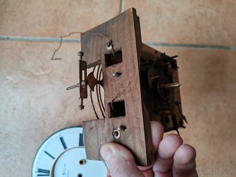 Starožitny hodinový stroj spolkový č2. - 4