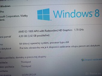 predám LENOVO THINKPAD E335 , WINDOWS 8 - 4