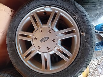 FORD FUSION FIESTA ALU DISKY / DISKY + PNEUMATIKY... - 4