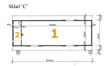 Výrobno - skladová hala 232m2 Žilina pri HM Tesco - 4