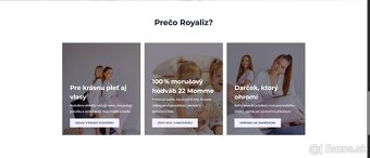 Prémiová značka Royaliz – hodvábne obliečky (22 momme) + e-s - 4