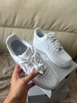 Nike Air Force 1 biele - 4
