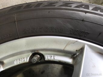 Alu disky 5x114,3 r16 na Hyundai Tuscon pneu 215/70 r16 - 4