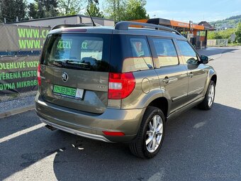 ► ŠKODA YETI 1,4 TSI DSG 4x4 - 110 KW PARK. SENZORY◄ - 4