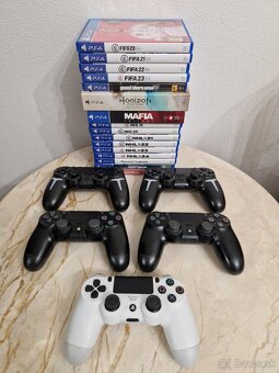PlayStation 4 Slim 500GB čierna herná konzola - 4