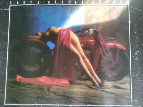 Prodám set pěti plagátů auto motocykl indian alfa - 4
