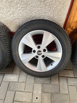 Kolesá 5x112 R16+zimné pneu 205/55 - 4