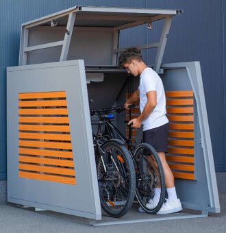 parkovanie pre bicykle, mini garaže,vertikalny vytah - 4