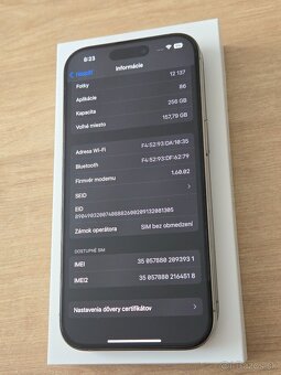 iPhone 16 Pro 256GB Natural Titanium - 4
