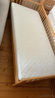 Detska posteľ 70x160cm s matracom IKEA - 4
