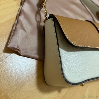 Talianska kožená kabelka - nová - 4