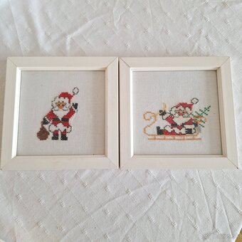 Vianočný obrus a obrázky - 4