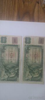 2ks 100kčs 1961 bankovka - 4