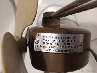 predam stary ventilator Strojsmalt Pohorela - 4