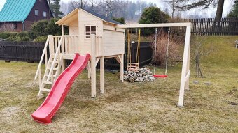 Detsky zahradny domcek Middle s montážou a s dovozom - 4