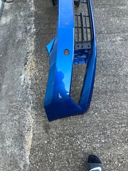 predni naraznik skoda fabia III 3 14-18 modry - 4