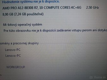 Lenovo Thinkpad A475 , AMD PRO A-12 , 8gb ram . Windows 7 - 4