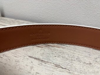 Opasok Louis Vuitton bielo - sivý - 4