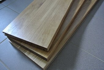 Drevene stupnice - DUB priebezka 1000x300x40mm - 40€ - 4
