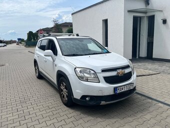Chevrolet Orlando 1.8 LPG AUTOMAT, 7-miestne, 2012, biela - 4