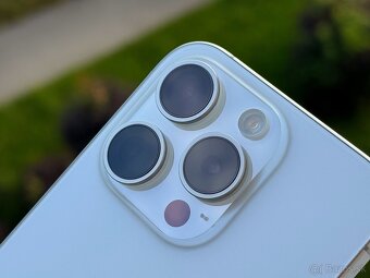 Apple iPhone 15 Pro 128GB White, výborný stav, komplet, 88% - 4