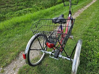 Bicykel trojkolesový - 4