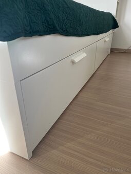Manželská posteľ BRIMNES z Ikei 160x200 cm - 4