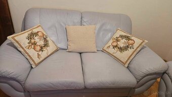 Kožená sedacia súprava 2+1 - 4