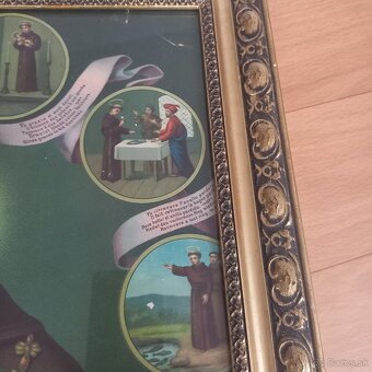 Svätý obraz s pozlateným rámom - 4