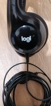 Drôtové USB slúchadlá Logitech - 4