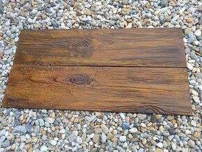Forma na dlažbu imitace dřeva 5x15x60.Provensálský styl. - 4