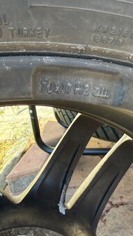 ALU DISKY 5X114,3 R17 7j ET 50 stred 67,1 - 4