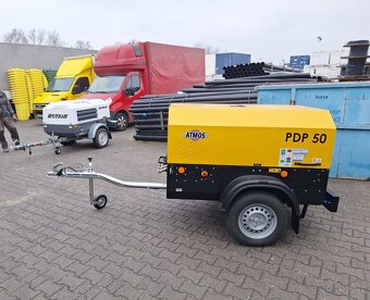 Pojazdný mobilný kompresor ATMOS Perkins PDP 50 5 m3/min - 4