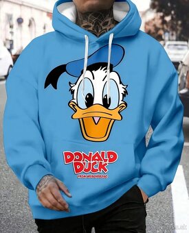 PÁNSKA MIKINA S KAPUCŇOU XXL WALT DISNEY DONALD DUCK - 4
