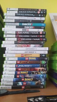 X Box 360+kinec+hry+ovladač - 4