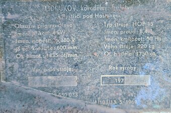 Cirkulárka 4kW, 600mm kotúč - 4